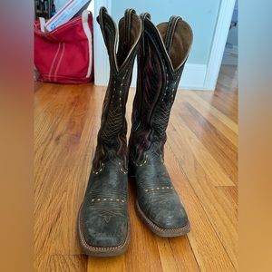 Ariat cowboy boots black 6.5